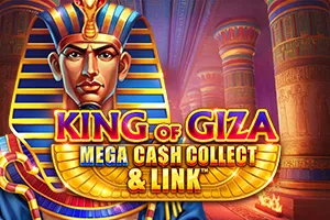 Playtech : King of Giza: Mega Cash Collect & Link - WINGBET138