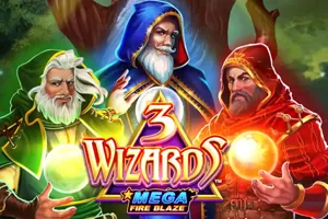 Playtech : Mega Fire Blaze: 3 Wizards - WINGBET138