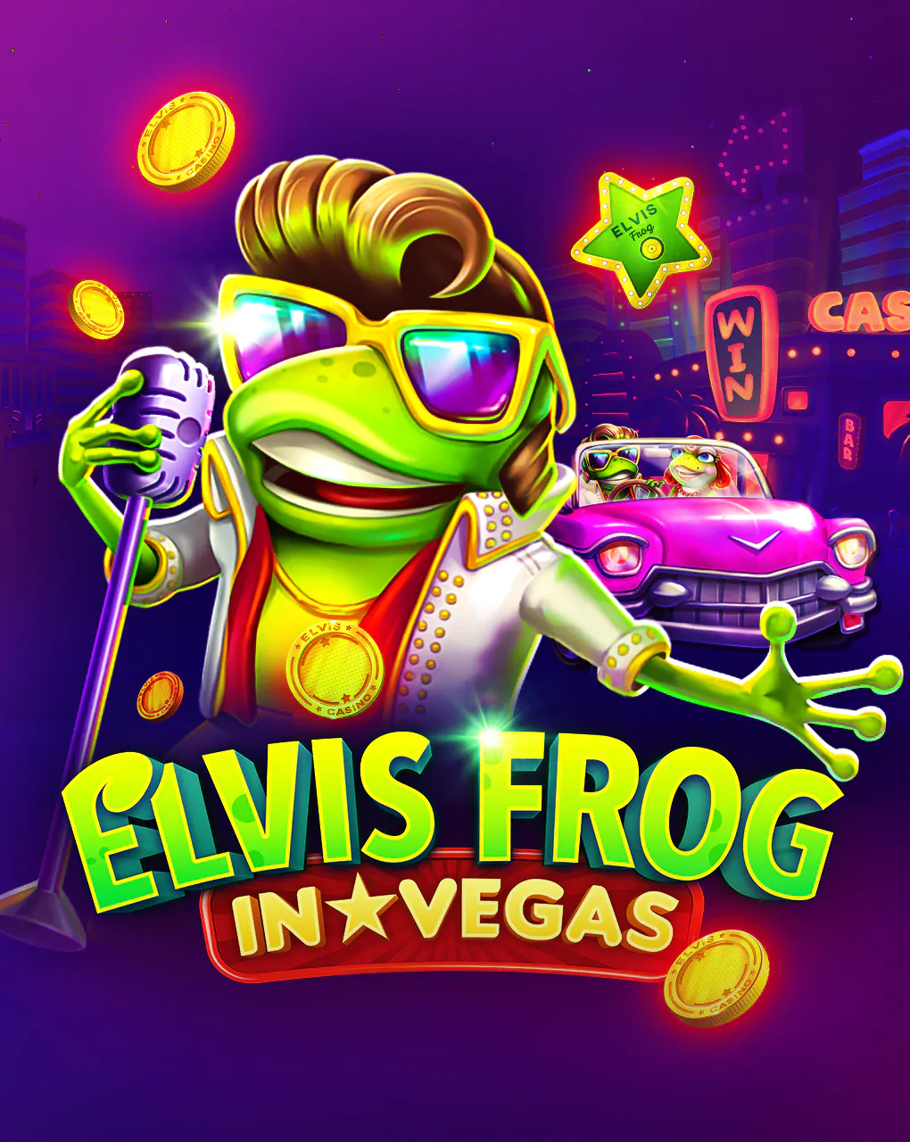 Elvis Frog In Vegas - WINGBET138