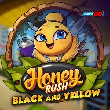 PlaynGo : Honey Rush Black and Yellow - WINGBET138