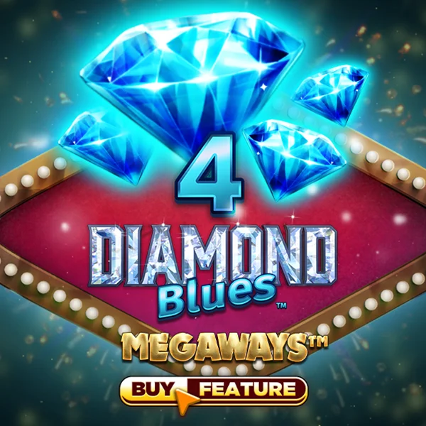 Microgaming : 4 Diamond Blues&trade; - Megaways&trade; - WINGBET138