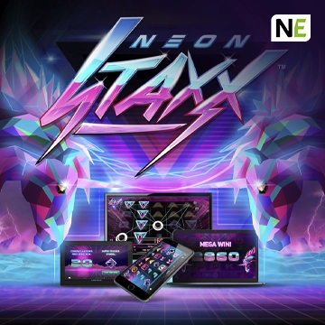 NetEnt : Neon Staxx - WINGBET138