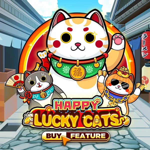 Microgaming : Happy Lucky Cats - WINGBET138