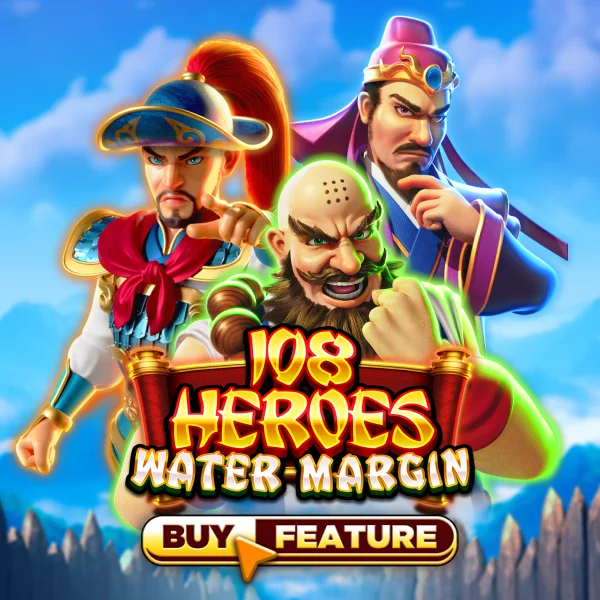 Microgaming : 108 Heroes Water Margin - WINGBET138
