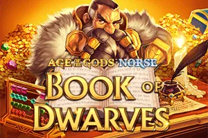 Playtech : Age of the Gods Norse: Book of Dwarves - WINGBET138
