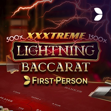 First Person XXXtreme Lightning Baccarat - WINGBET138