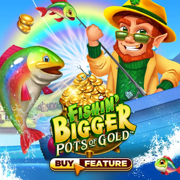 Microgaming : Fishin Bigger Pots of Gold - WINGBET138